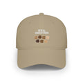Low Profile Baseball Cap — "We're All Shades of Brown" Inclusive Coffee Cup Design