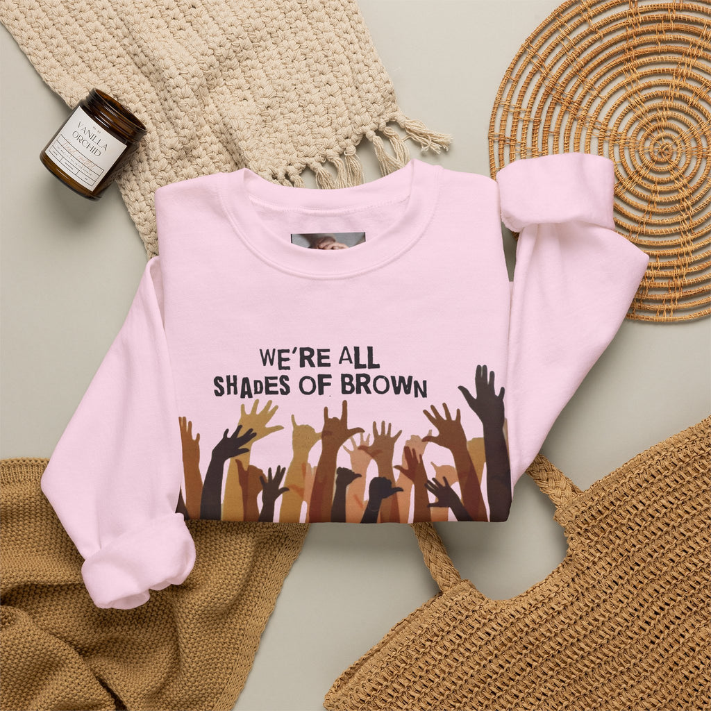 Inclusive Crewneck Sweatshirt, Casual Wear, Perfect for All Seasons, Warmth, Comfort, Great Gift Idea, Equality Advocacy