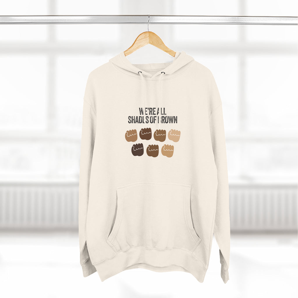 Three-Panel Fleece Hoodie