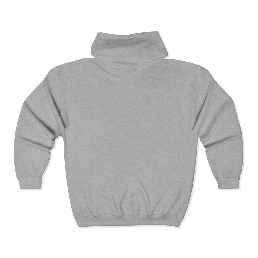 Full Zip Hoodie — Raised Hands Unity Design (Diverse Community)