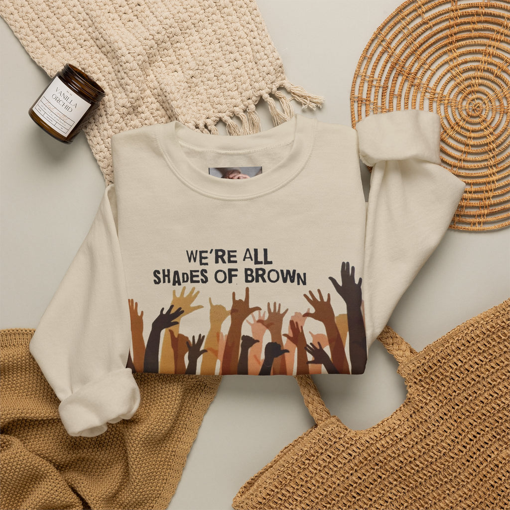 Inclusive Crewneck Sweatshirt, Casual Wear, Perfect for All Seasons, Warmth, Comfort, Great Gift Idea, Equality Advocacy