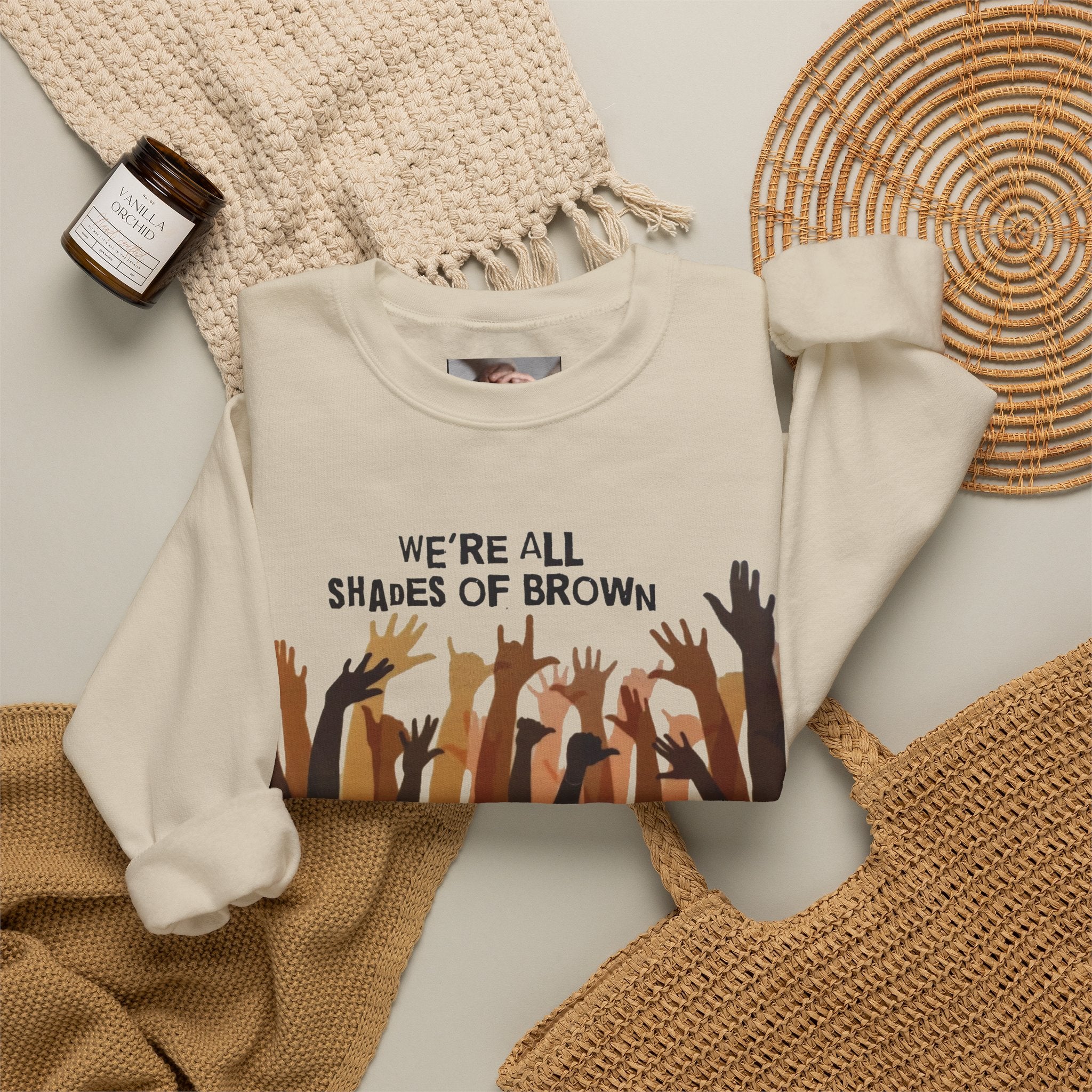 Inclusive Crewneck Sweatshirt, Casual Wear, Perfect for All Seasons, Warmth, Comfort, Great Gift Idea, Equality Advocacy