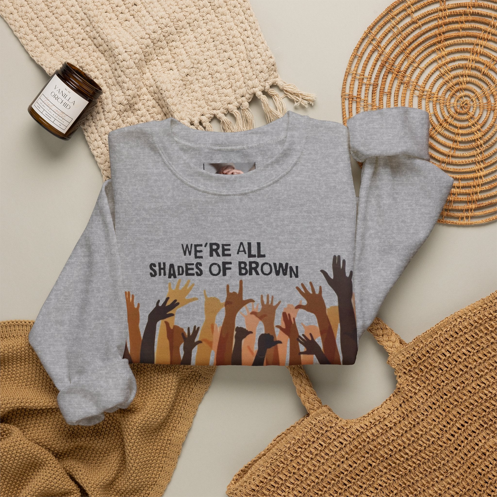 Inclusive Crewneck Sweatshirt, Casual Wear, Perfect for All Seasons, Warmth, Comfort, Great Gift Idea, Equality Advocacy