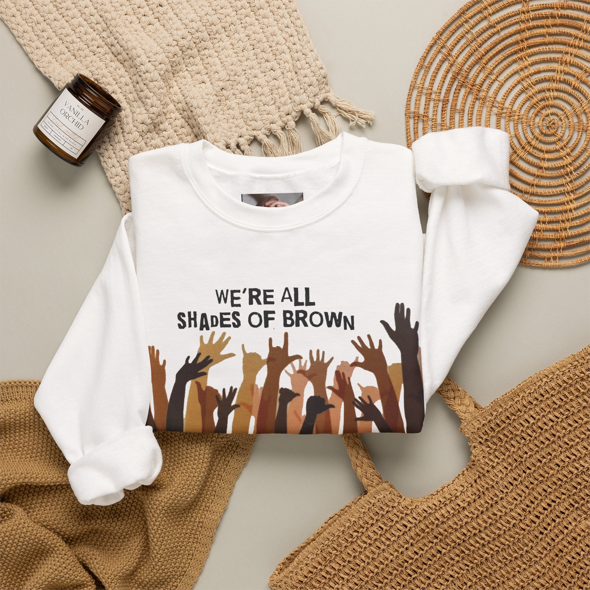 Inclusive Crewneck Sweatshirt, Casual Wear, Perfect for All Seasons, Warmth, Comfort, Great Gift Idea, Equality Advocacy