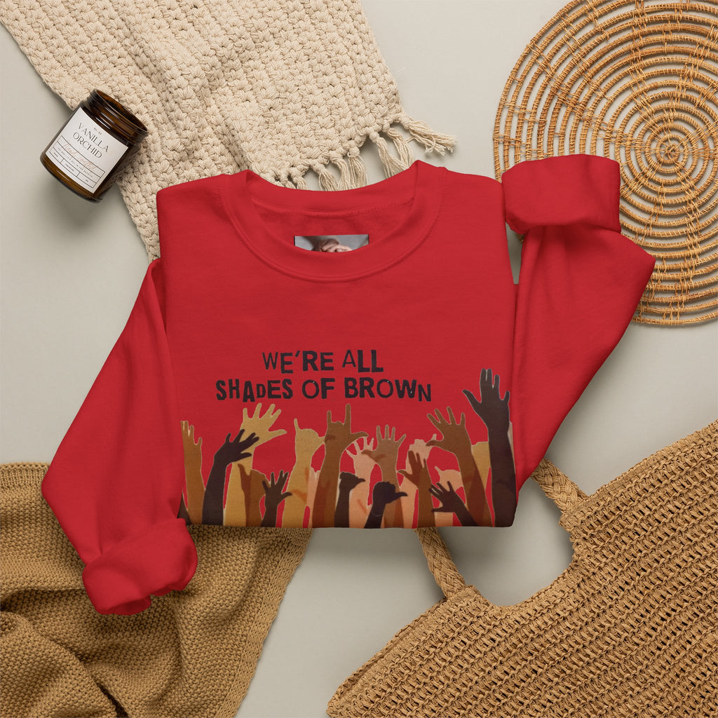 Inclusive Crewneck Sweatshirt, Casual Wear, Perfect for All Seasons, Warmth, Comfort, Great Gift Idea, Equality Advocacy