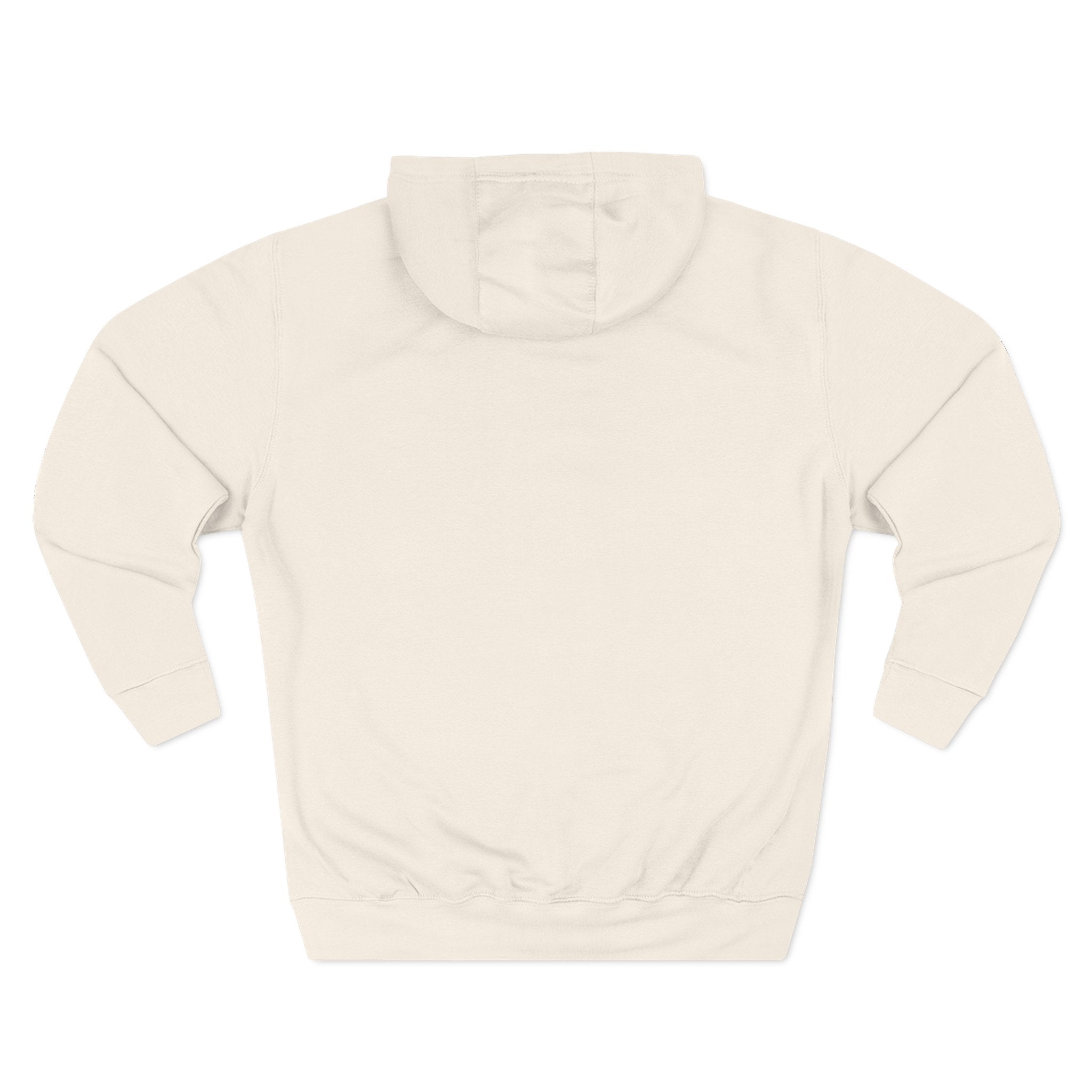 Three-Panel Fleece Hoodie