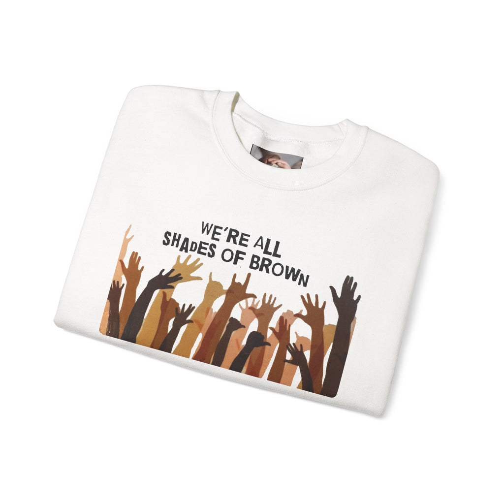 Inclusive Crewneck Sweatshirt, Casual Wear, Perfect for All Seasons, Warmth, Comfort, Great Gift Idea, Equality Advocacy